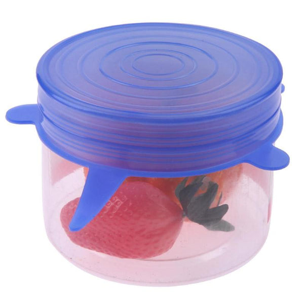 5Pcs Universal Silicone Stretch Lids