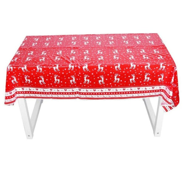 Santa Claus Christmas Tablecloth For Kitchen