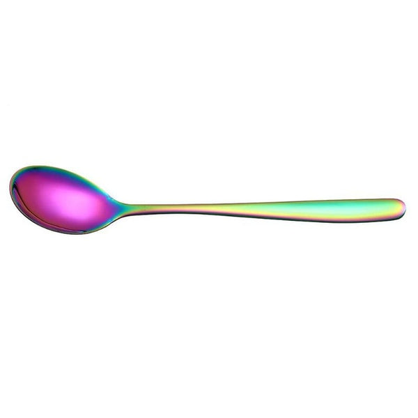 5 Colors Stainless Steel Spoon