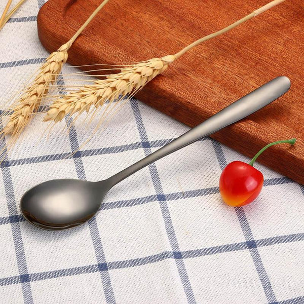 5 Colors Stainless Steel Spoon